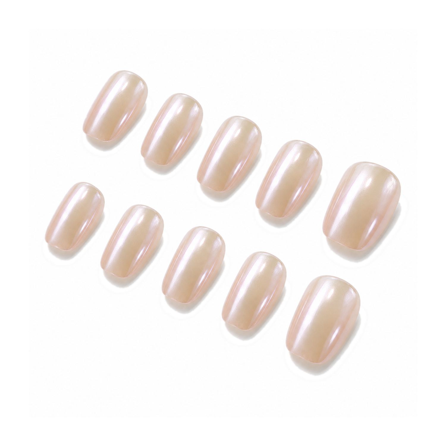 How to Style J-001-A Handmade Mirror Short Square Press-On Nails: At-Home Tips and Care