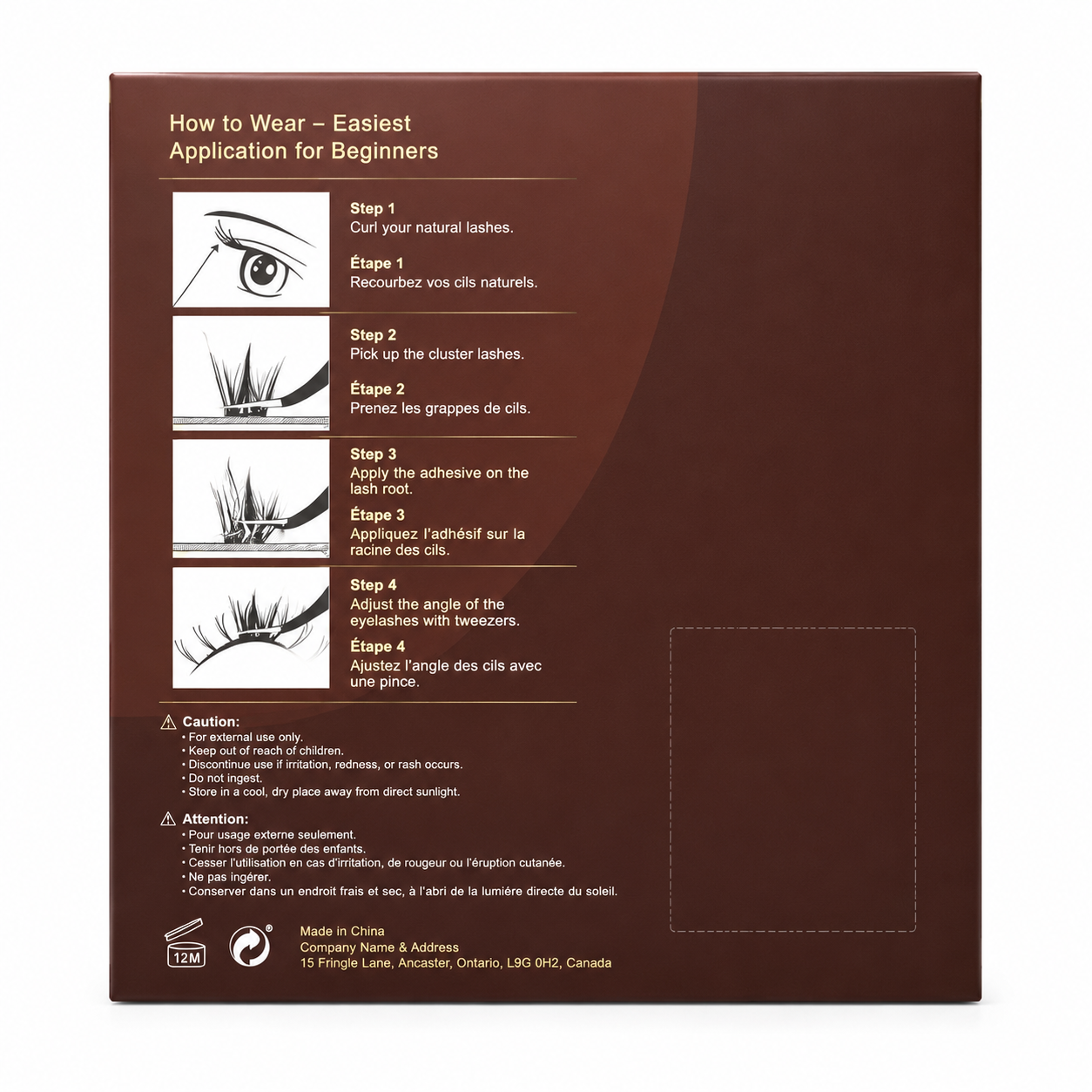 Big Baby 2618 Cluster Lashes - 8 Rows - product image 4