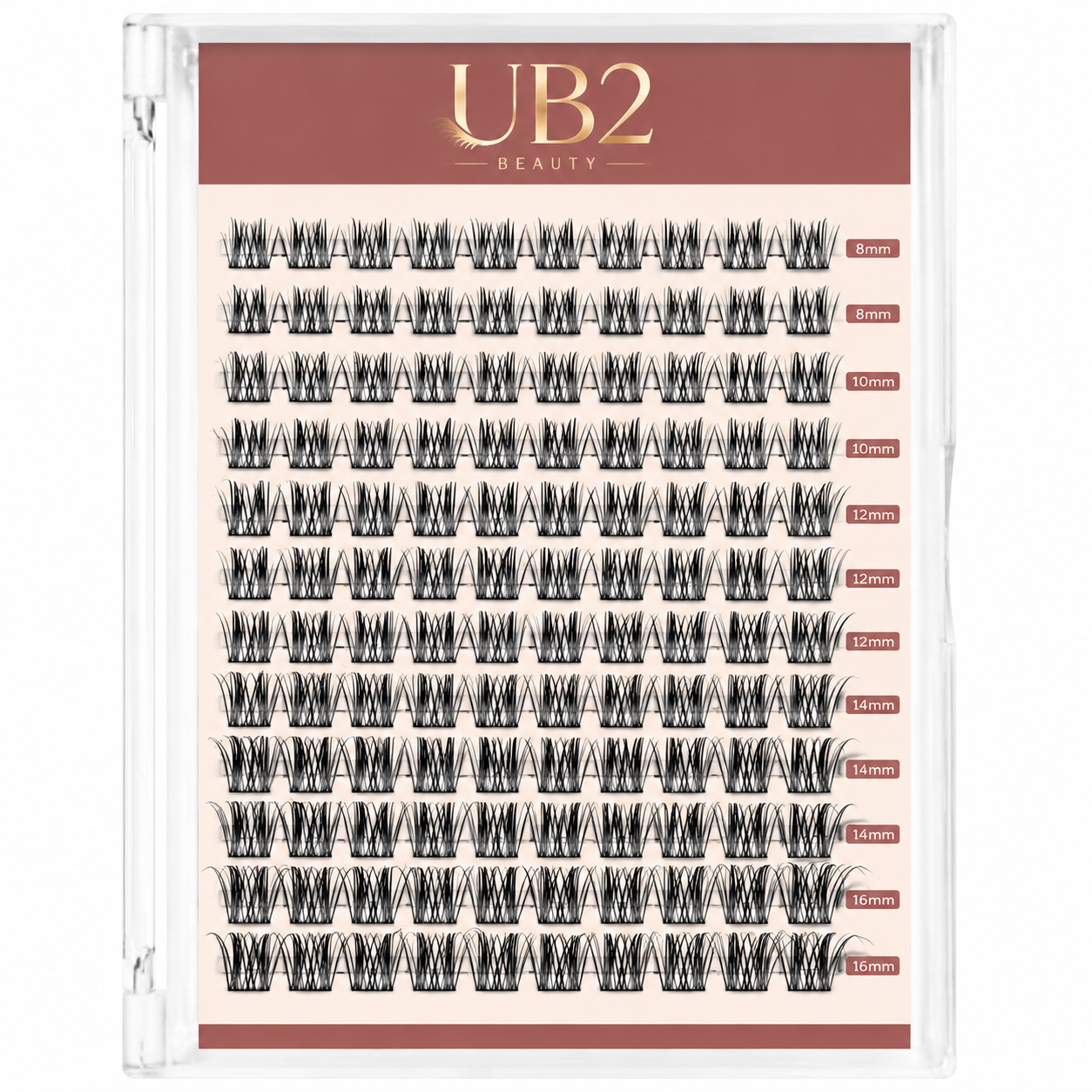 Style 2604 DIY Cluster Lash Kit - 12 Rows - product image 1