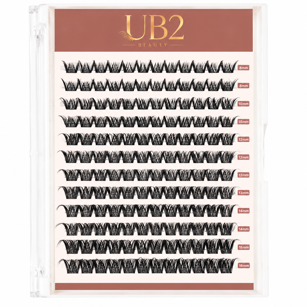 YZH01 Cluster Lashes - 12 Rows - product image 1