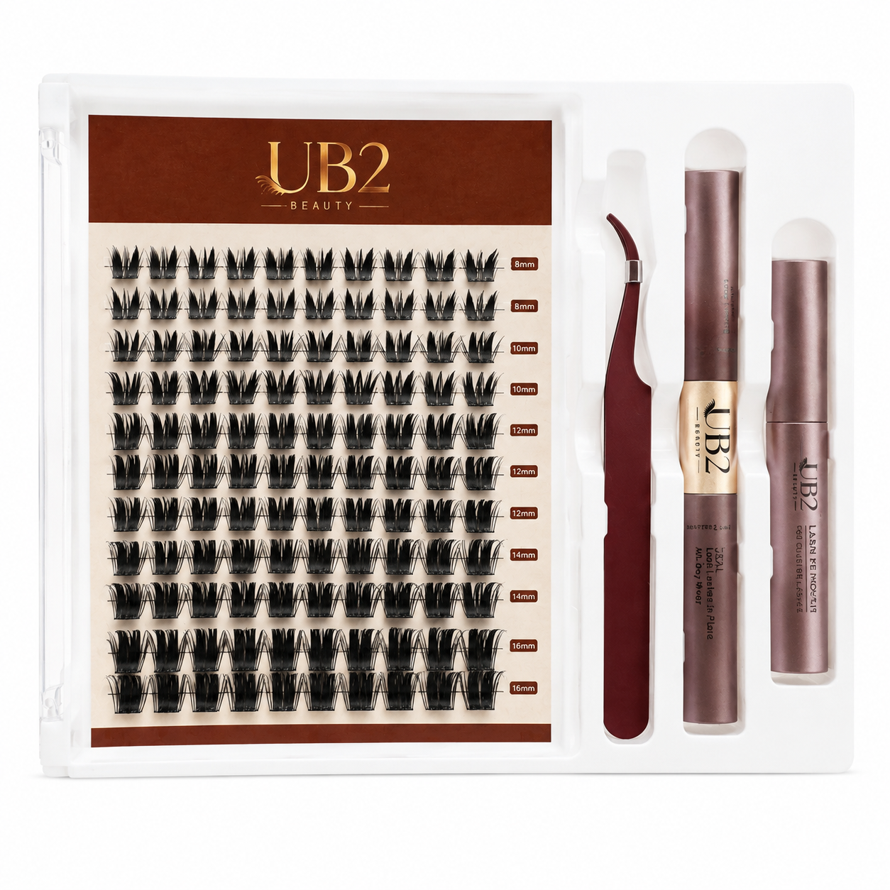 Big Baby 2618 DIY Cluster Lash Kit - 12 Rows - product image 1