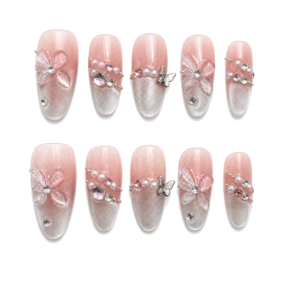 M-001-E press-on nails standardized main image