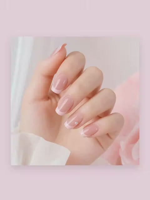 Load video: Press-on nails worn on hand showcase video