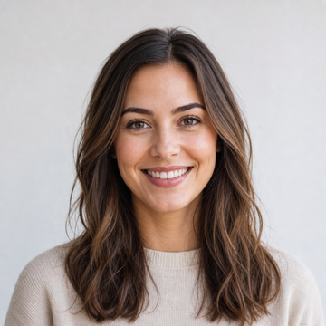 AI-generated fictional customer avatar for Madison K. review